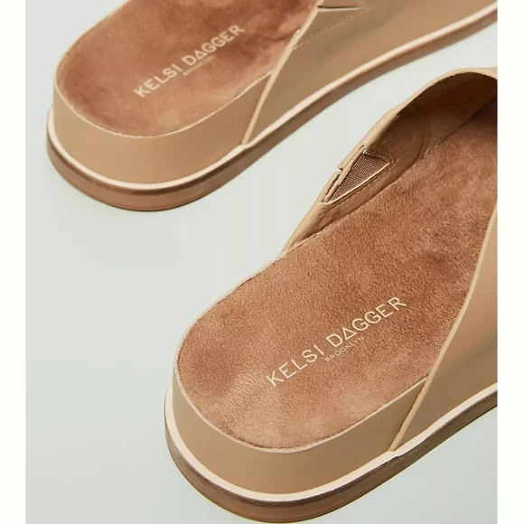 Kelsi Dagger Brooklyn Squish Slide Sandals- Oat - Picture 4 of 15